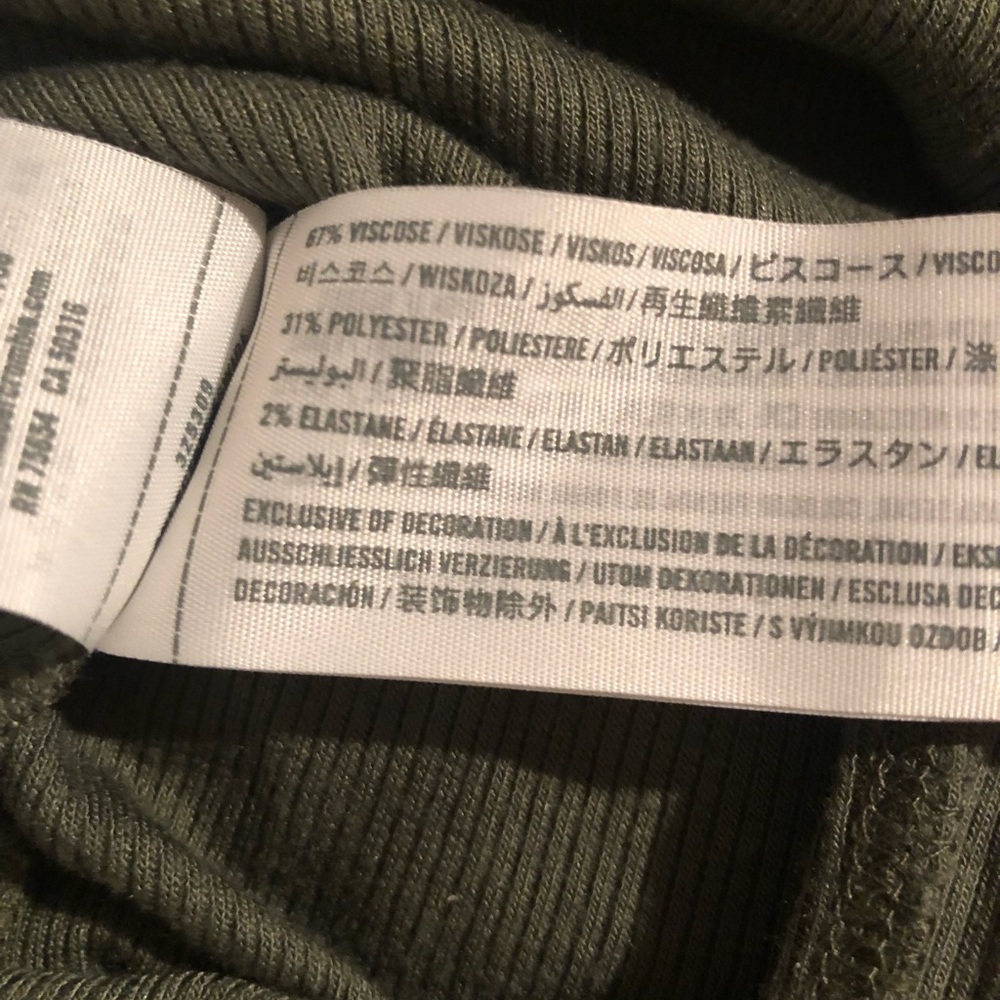 Hollister Green Bodysuit - Picture 5 of 7